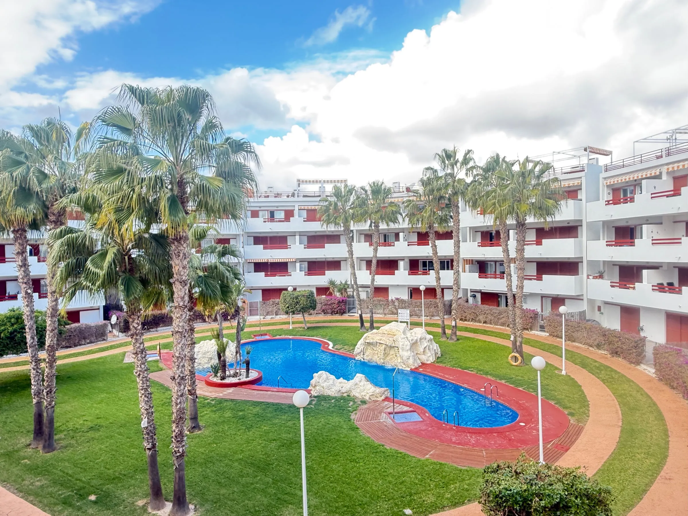 Appartement à El Rincón avec 2 piscines et 2 salles de bains – Playa Flamenca, Orihuela Costa