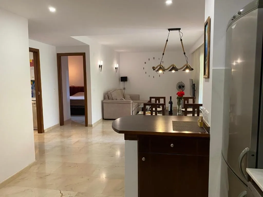 Living room and kitchen — Parque Recoleta, Punta Prima